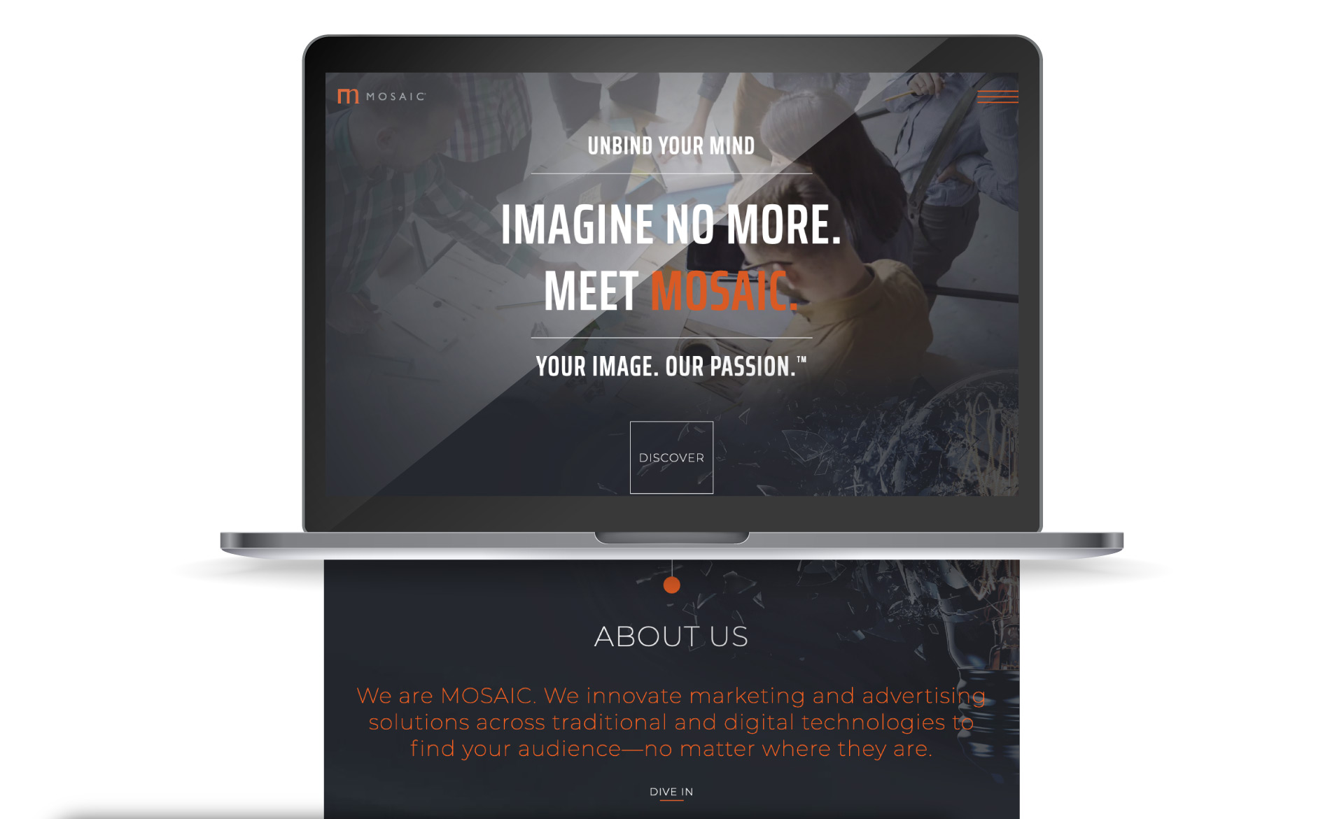 MOSAIC Services Website Redesign.